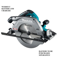 Makita HS011GZ 40Vmax XGT BL AFT AWS Cordless 260 mm (10-1/4″) / 270 mm (10-5/8″) Magnesium Circular Saw (Without Battery and Charger)