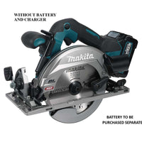 Makita HS012GZ 40Vmax XGT BL AWS Cordless 165 mm (6-1/2″) Magnesium Circular Saw (Without Battery And Charger)