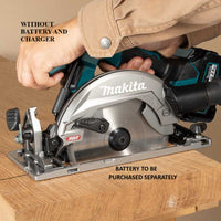 Makita HS012GZ 40Vmax XGT BL AWS Cordless 165 mm (6-1/2″) Magnesium Circular Saw (Without Battery And Charger)
