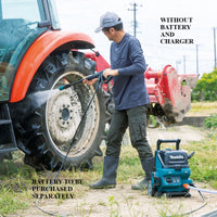 Makita HW001GZ Cordless High Pressure Washer powered by 40Vmax XGT Li-Ion battery (Withoit battery & Charger)