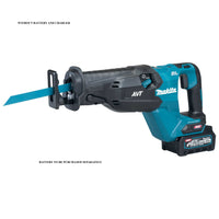 MAKITA JR002GZ 40Vmax XGT BL AVT Cordless Recipro Saw (WITHOUT BATTERY AND CHARGER)