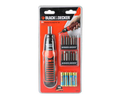 BLACK & DECKER A7073-IN 6V CORDLESS SCREWDRIVER